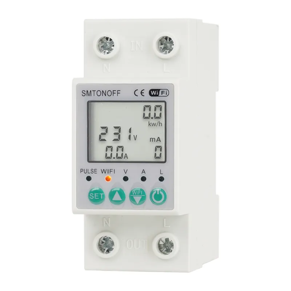 Sonoff Bulgaria SMTONOFF WiFi Интелигентен Превключвател Измервател на енергия