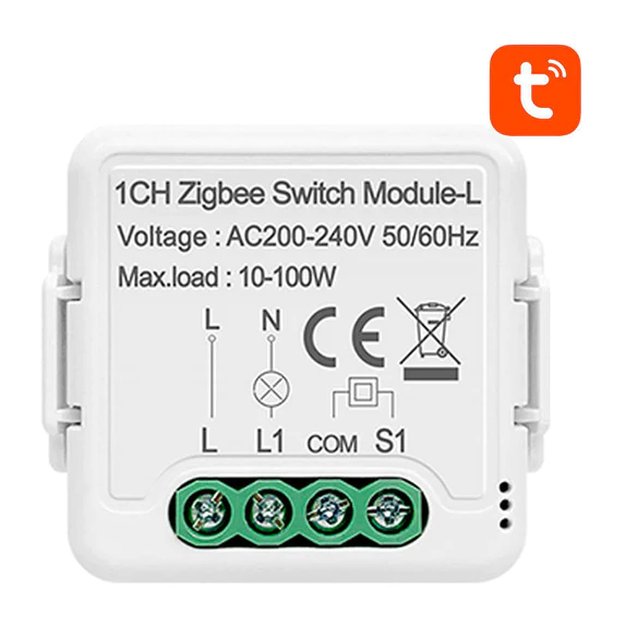 Sonoff Bulgaria AVATTO N-LZWSM01-1 No Neutral ZigBee TUYA Модул за смарт превключвател