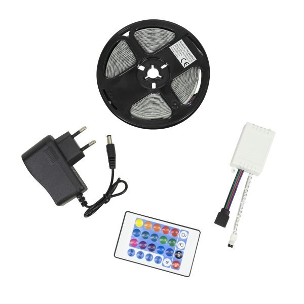 PNI 2835RGB Димируема LED лента RGB IP65 5М С дистанционно управление 230V 270 светодиода тип 2835 - Image 5